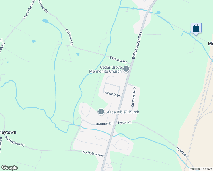 map of restaurants, bars, coffee shops, grocery stores, and more near 2326 Grove Meadow Lane in Greencastle