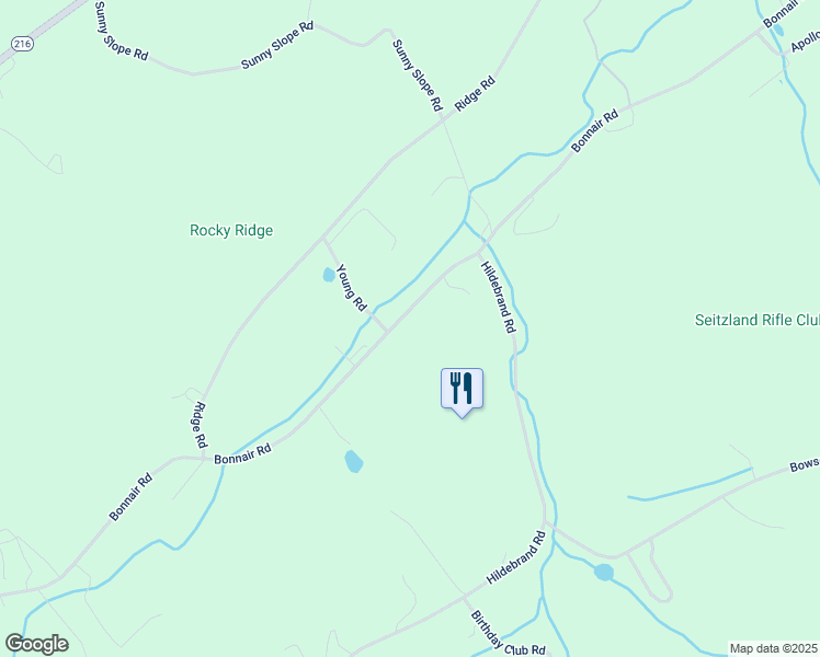 map of restaurants, bars, coffee shops, grocery stores, and more near 14824 Bonnair Road in Glen Rock