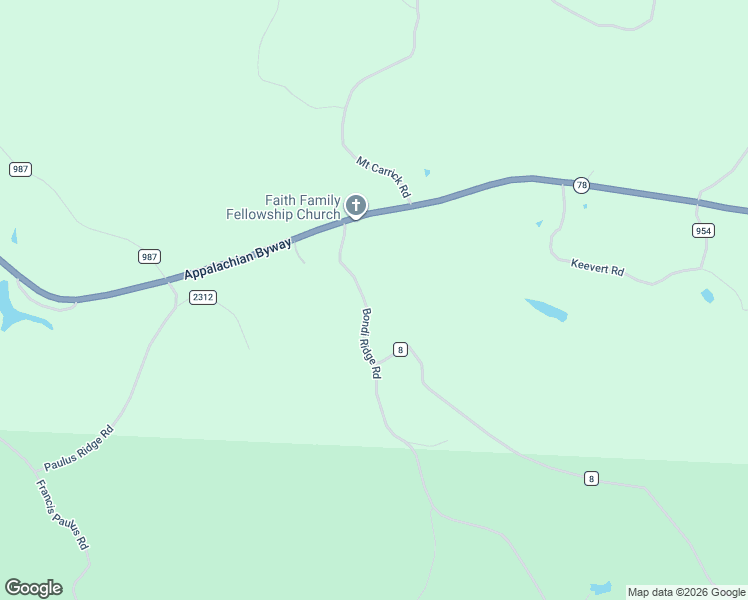 map of restaurants, bars, coffee shops, grocery stores, and more near 45524 Bondi Ridge Road in Woodsfield