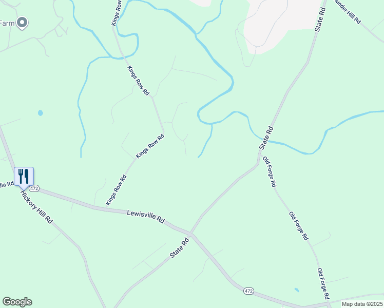 map of restaurants, bars, coffee shops, grocery stores, and more near 105 Elizabeth Way in Oxford