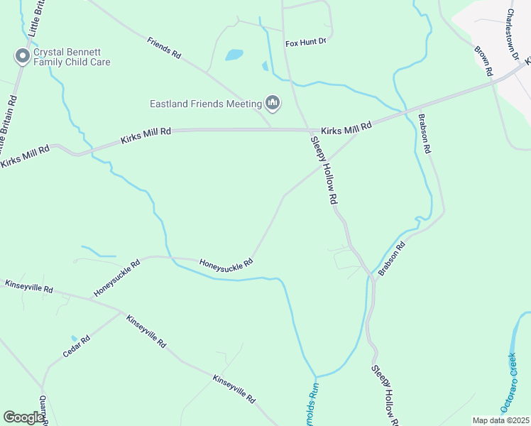 map of restaurants, bars, coffee shops, grocery stores, and more near 124 Honeysuckle Road in Nottingham