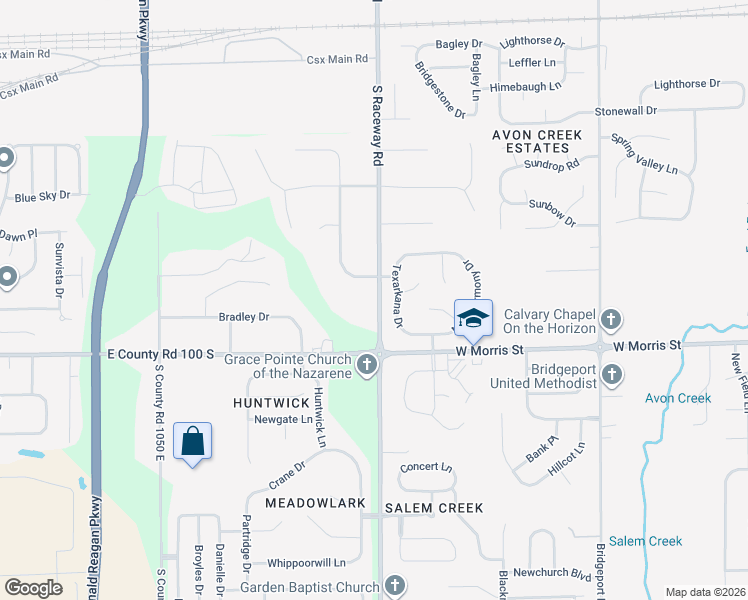 map of restaurants, bars, coffee shops, grocery stores, and more near 1014 Texarkana Drive in Indianapolis