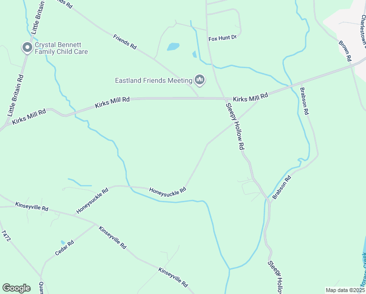 map of restaurants, bars, coffee shops, grocery stores, and more near 124 Honeysuckle Road in Nottingham
