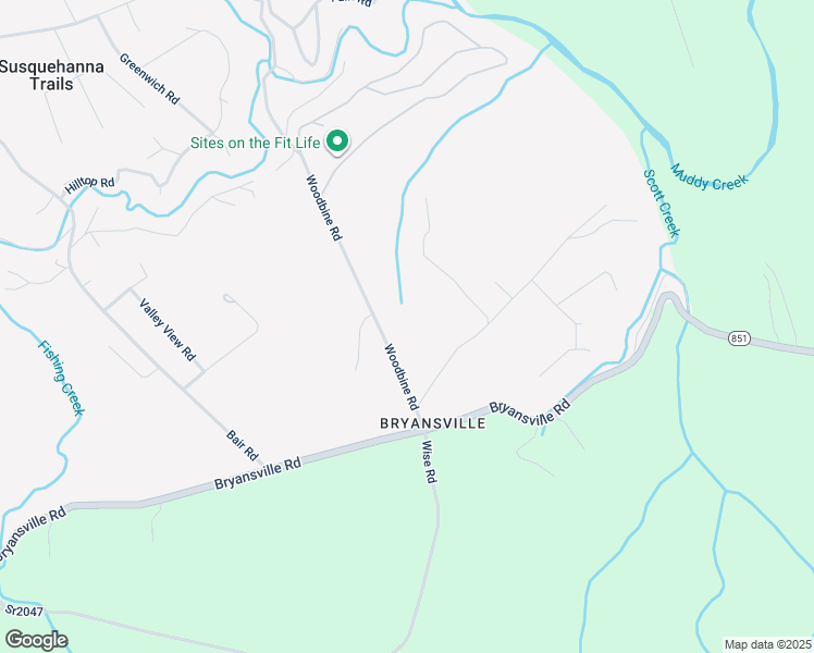 map of restaurants, bars, coffee shops, grocery stores, and more near 6810 Woodbine Road in Delta