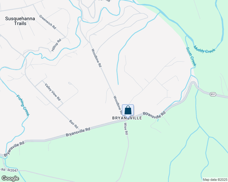 map of restaurants, bars, coffee shops, grocery stores, and more near 6826 Woodbine Road in Delta
