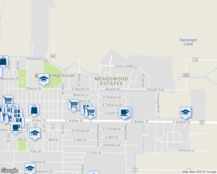 map of restaurants, bars, coffee shops, grocery stores, and more near 342 Woodhaven Drive in Orland