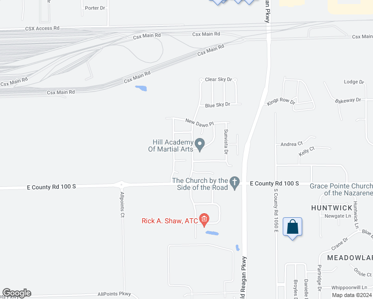 map of restaurants, bars, coffee shops, grocery stores, and more near 10087 Sundown Lane in Avon