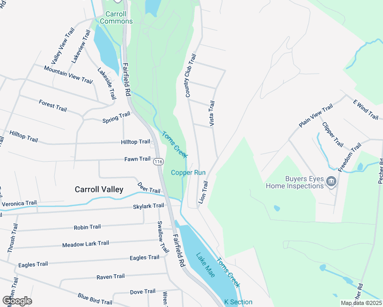 map of restaurants, bars, coffee shops, grocery stores, and more near 17 Sidetrack Trail in Fairfield