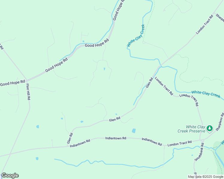 map of restaurants, bars, coffee shops, grocery stores, and more near 29 Knights Bridge Way in Landenberg