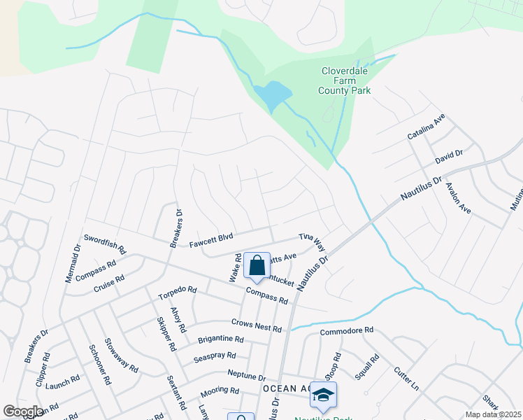 map of restaurants, bars, coffee shops, grocery stores, and more near 11 Michael Avenue in Barnegat Township