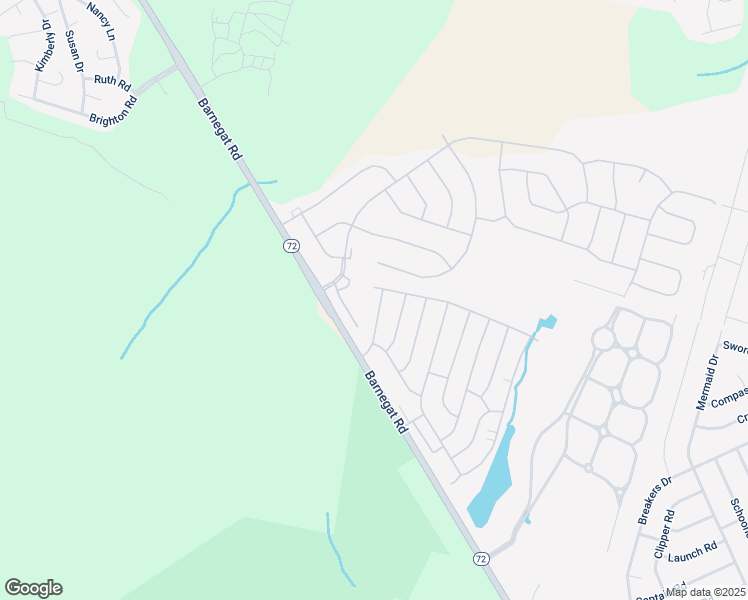 map of restaurants, bars, coffee shops, grocery stores, and more near 102 Ash Road in Stafford Township