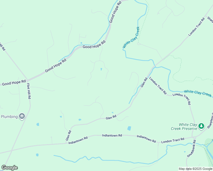 map of restaurants, bars, coffee shops, grocery stores, and more near 29 Knights Bridge Way in Landenberg