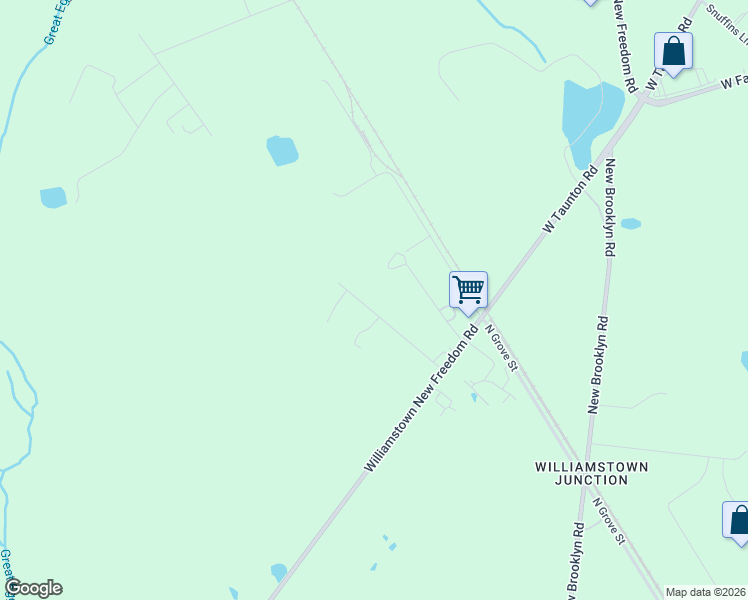 map of restaurants, bars, coffee shops, grocery stores, and more near 424 Angelow Road in Berlin