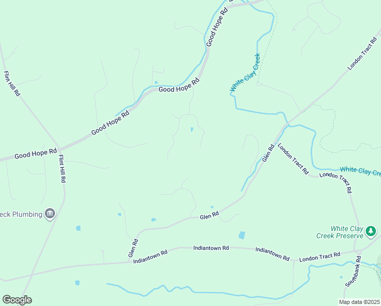 map of restaurants, bars, coffee shops, grocery stores, and more near 24 Knights Bridge Way in Landenberg