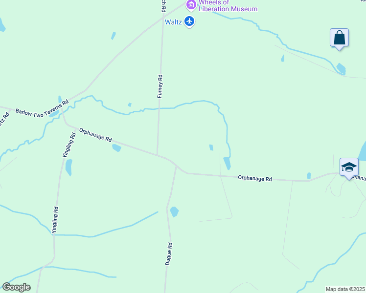 map of restaurants, bars, coffee shops, grocery stores, and more near 358 Orphanage Road in Littlestown