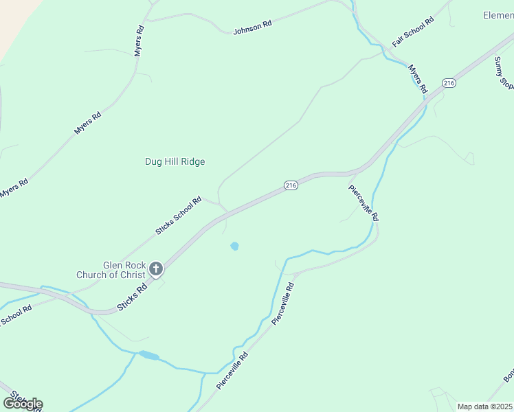 map of restaurants, bars, coffee shops, grocery stores, and more near 3791 Sticks Rd in Glen Rock