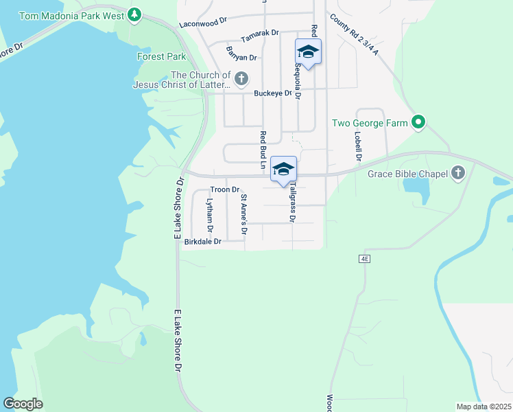 map of restaurants, bars, coffee shops, grocery stores, and more near 3700 Indian Grass Lane in Springfield