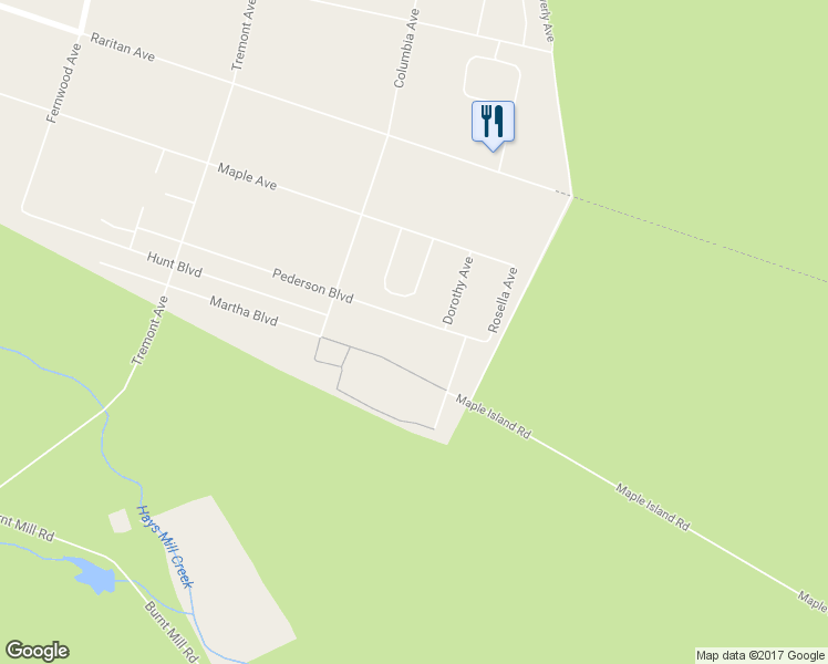 map of restaurants, bars, coffee shops, grocery stores, and more near 1125 Pederson Boulevard in Atco