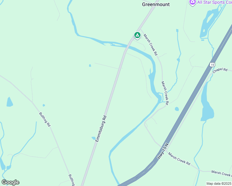 map of restaurants, bars, coffee shops, grocery stores, and more near 3180 Emmitsburg Road in Gettysburg