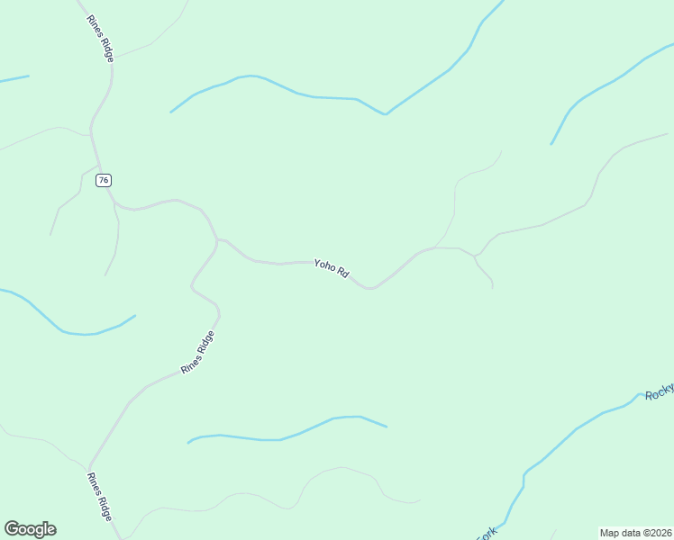 map of restaurants, bars, coffee shops, grocery stores, and more near Yoho Road in Proctor