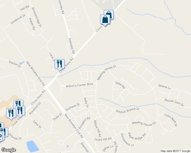 map of restaurants, bars, coffee shops, grocery stores, and more near 61 Tailor Lane in Sicklerville