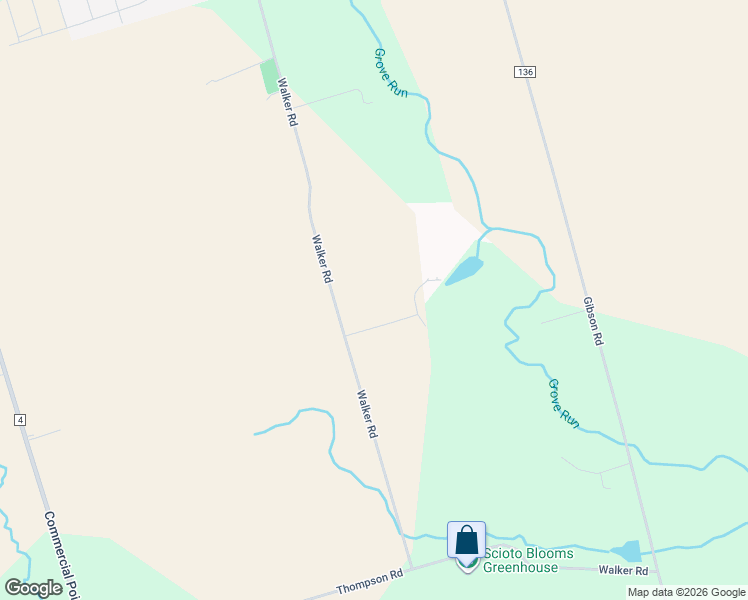 map of restaurants, bars, coffee shops, grocery stores, and more near 12540 Walker Road in Ashville