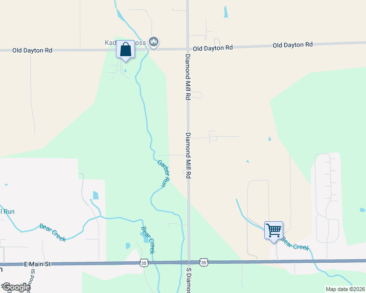 map of restaurants, bars, coffee shops, grocery stores, and more near 441 Diamond Mill Road in New Lebanon