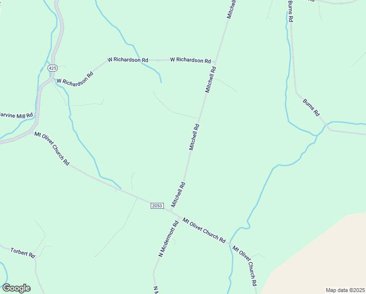 map of restaurants, bars, coffee shops, grocery stores, and more near 238 Mitchell Road in Airville