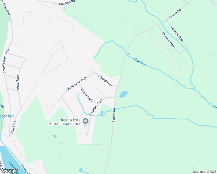 map of restaurants, bars, coffee shops, grocery stores, and more near 26 East Wind Trail in Fairfield
