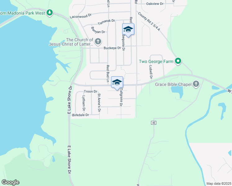 map of restaurants, bars, coffee shops, grocery stores, and more near 3716-3798 Indian Grass Lane in Springfield