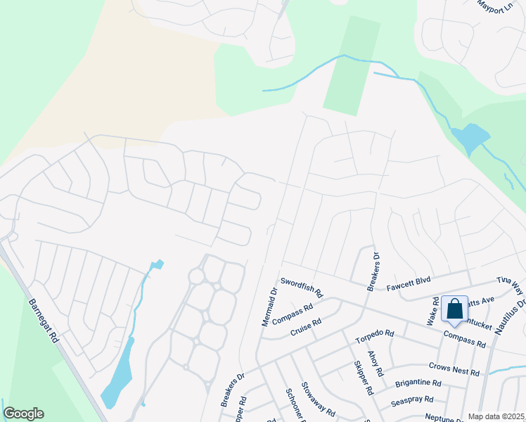 map of restaurants, bars, coffee shops, grocery stores, and more near 21 Aurora Circle in Barnegat Township