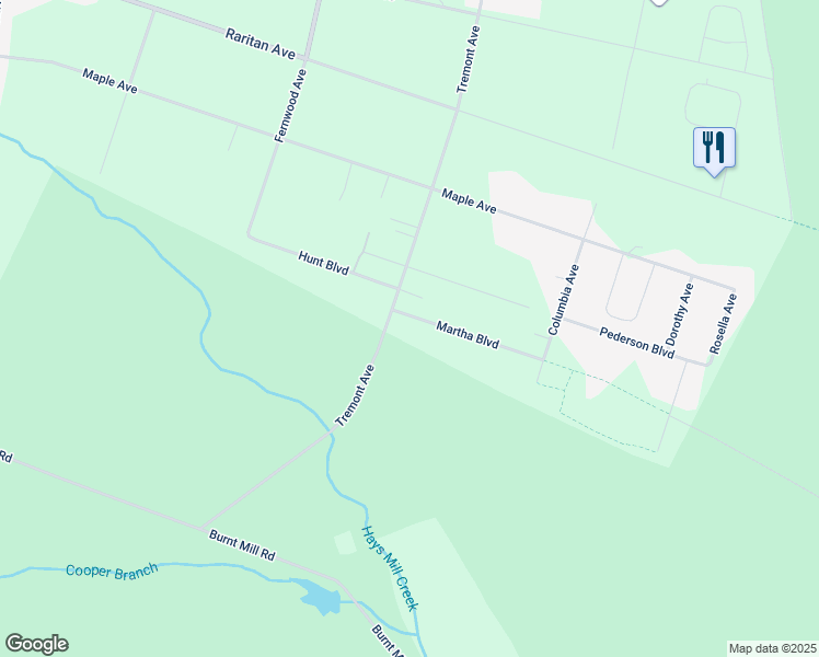 map of restaurants, bars, coffee shops, grocery stores, and more near 953 Martha Boulevard in Atco