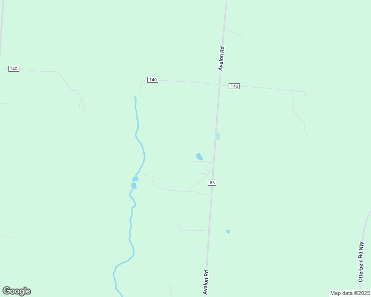map of restaurants, bars, coffee shops, grocery stores, and more near 3715 Avalon Road in Rushville