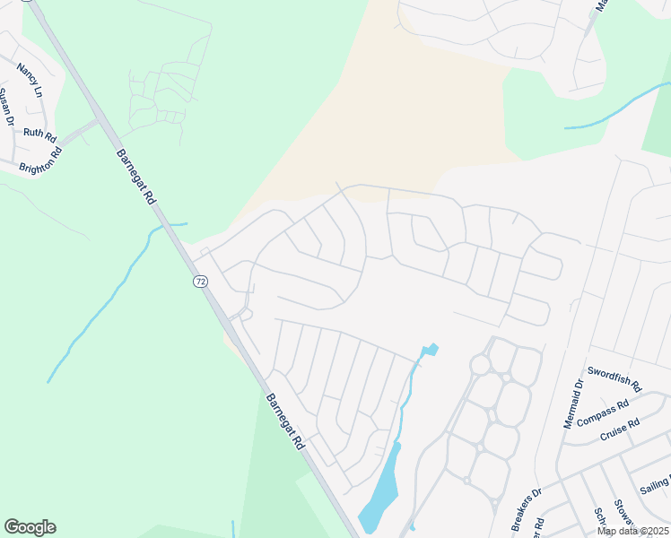 map of restaurants, bars, coffee shops, grocery stores, and more near 31 Garden Path in Barnegat Township