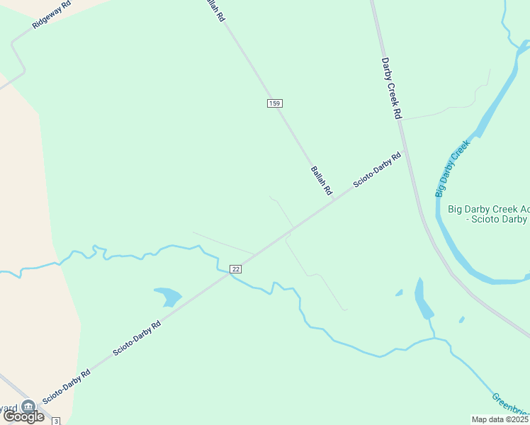 map of restaurants, bars, coffee shops, grocery stores, and more near 11950 Scioto-Darby Road in Orient