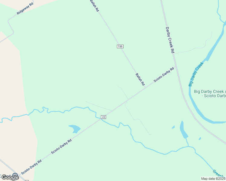 map of restaurants, bars, coffee shops, grocery stores, and more near 11950 Scioto-Darby Road in Orient