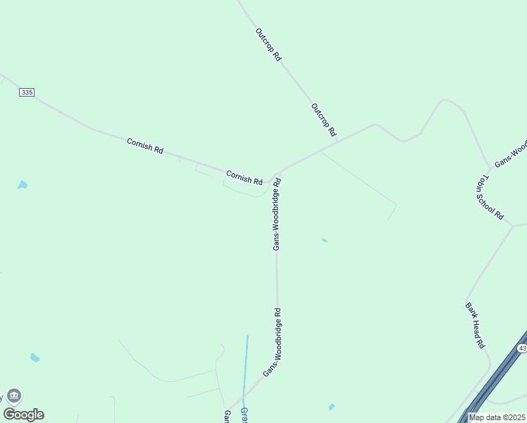 map of restaurants, bars, coffee shops, grocery stores, and more near SR3005-NR Gans Road in Lake Lynn