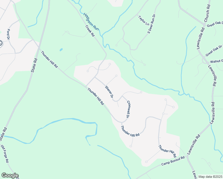 map of restaurants, bars, coffee shops, grocery stores, and more near 321 Sherer Drive in Lincoln University