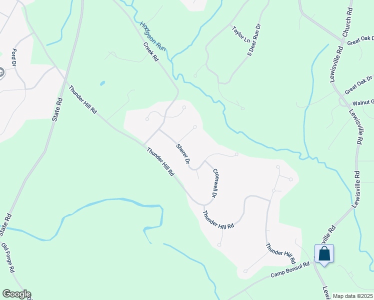 map of restaurants, bars, coffee shops, grocery stores, and more near 321 Sherer Drive in Lincoln University