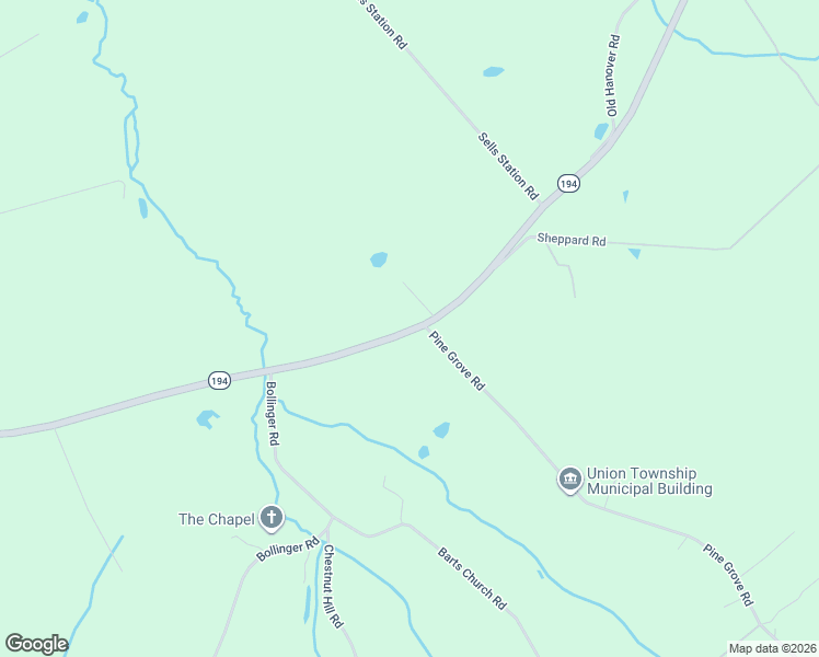 map of restaurants, bars, coffee shops, grocery stores, and more near 1724 Hanover Pike in Littlestown