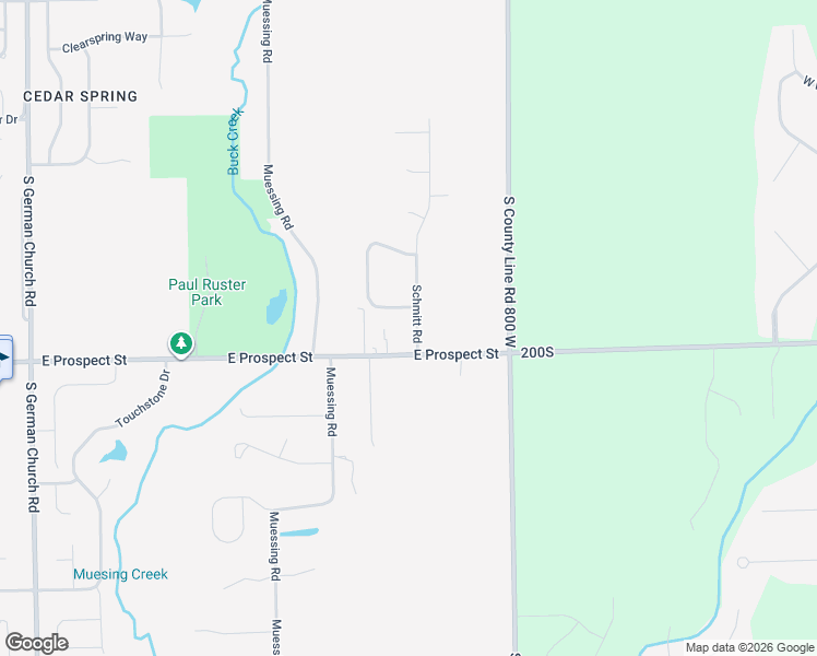 map of restaurants, bars, coffee shops, grocery stores, and more near 1028 Schmitt Road in Indianapolis