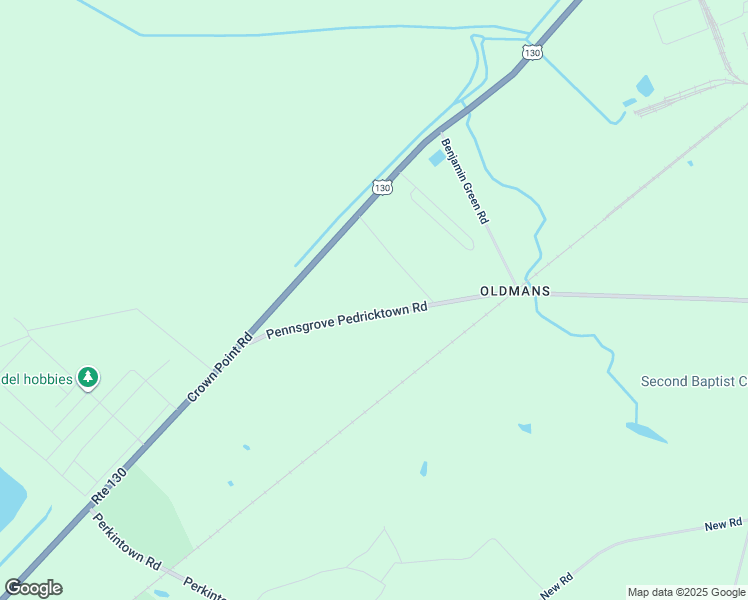 map of restaurants, bars, coffee shops, grocery stores, and more near 110 Pennsgrove Pedricktown Road in Pedricktown