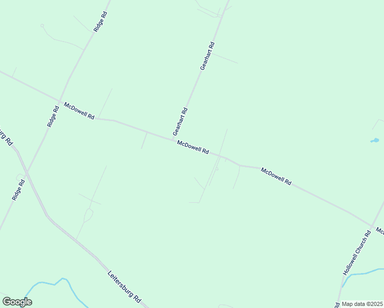 map of restaurants, bars, coffee shops, grocery stores, and more near 1700 McDowell Road in Greencastle