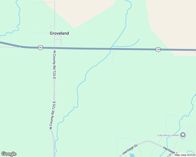 map of restaurants, bars, coffee shops, grocery stores, and more near 7742 U.S. 36 in Coatesville