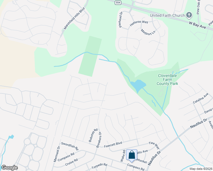 map of restaurants, bars, coffee shops, grocery stores, and more near 590 Mermaid Drive in Barnegat Township