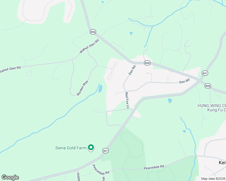 map of restaurants, bars, coffee shops, grocery stores, and more near 9 Fox Run Lane in Lincoln University