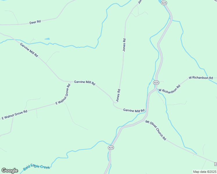 map of restaurants, bars, coffee shops, grocery stores, and more near 225 Garvine Mill Rd in Fawn Grove