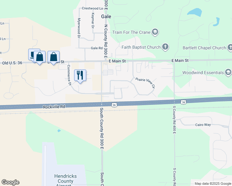 map of restaurants, bars, coffee shops, grocery stores, and more near 3012 Waterfall Avenue in Danville