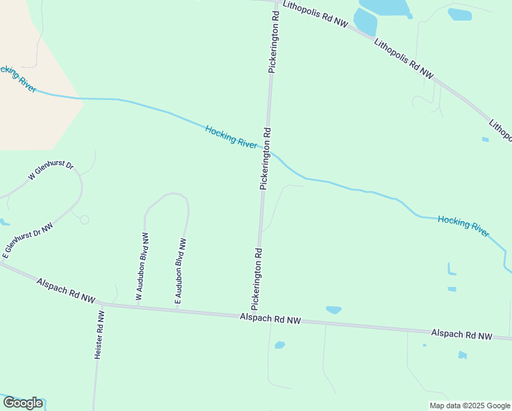 map of restaurants, bars, coffee shops, grocery stores, and more near 1875 Pickerington Road in Carroll