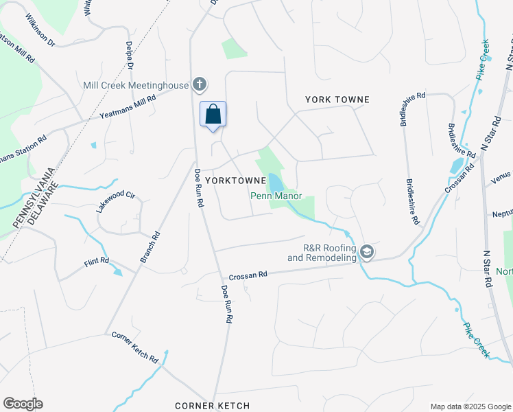 map of restaurants, bars, coffee shops, grocery stores, and more near 221 Harris Circle in Newark